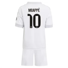 Real Madrid CF Mbappé 10 Lasten Kotipelipaita 2025-26 Jalkapallo Pelipaidat Peliasut