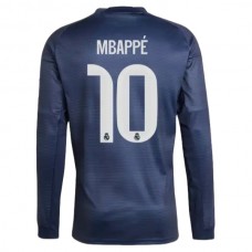 Real Madrid CF Mbappé 10 Vieraspelipaita 2025-26 Jalkapallo Pelipaidat Peliasut(L/S)
