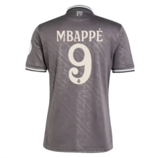 Real Madrid CF Mbappé 9 Kolmas Pelipaita 2024-25 Jalkapallo Pelipaidat Peliasut