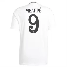 Real Madrid CF Mbappé 9 Kotipelipaita 2024-25 Jalkapallo Pelipaidat Peliasut