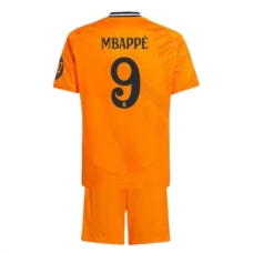 Real Madrid CF Mbappé 9 Lasten Vieraspelipaita 2024-25 Jalkapallo Pelipaidat Peliasut