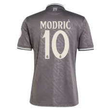 Real Madrid CF Modrić 10 Kolmas Pelipaita 2024-25 Jalkapallo Pelipaidat Peliasut