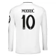 Real Madrid CF Modrić 10 Kotipelipaita 2024-25 Jalkapallo Pelipaidat Peliasut(L/S)