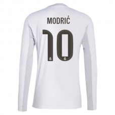 Real Madrid CF Modrić 10 Kotipelipaita 2025-26 Jalkapallo Pelipaidat Peliasut(L/S)