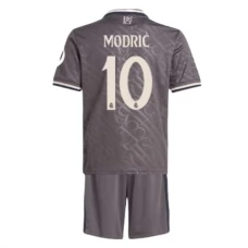 Real Madrid CF Modrić 10 Lasten Kolmas Pelipaita 2024-25 Jalkapallo Pelipaidat Peliasut