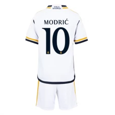 Real Madrid CF Modrić 10 Lasten Kotipelipaita 2023-24 Jalkapallo Pelipaidat Peliasut