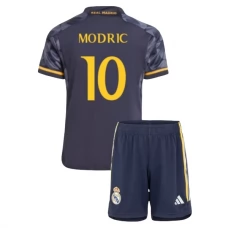 Real Madrid CF Modrić 10 Lasten Vieraspelipaita 2023-24 Jalkapallo Pelipaidat Peliasut