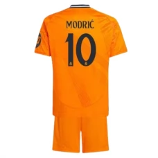 Real Madrid CF Modrić 10 Lasten Vieraspelipaita 2024-25 Jalkapallo Pelipaidat Peliasut
