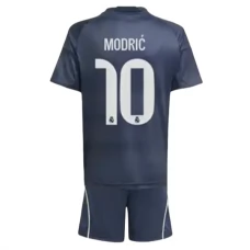 Real Madrid CF Modrić 10 Lasten Vieraspelipaita 2025-26 Jalkapallo Pelipaidat Peliasut