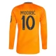 Real Madrid CF Modrić 10 Vieraspelipaita 2024-25 Jalkapallo Pelipaidat Peliasut(L/S)