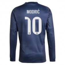Real Madrid CF Modrić 10 Vieraspelipaita 2025-26 Jalkapallo Pelipaidat Peliasut(L/S)