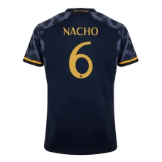 Real Madrid CF Nacho 6 Vieraspelipaita 2023-24 Jalkapallo Pelipaidat Peliasut