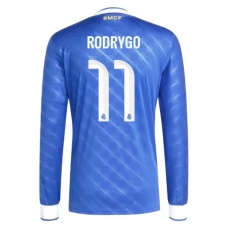 Real Madrid CF Rodrygo 11 Kolmas Pelipaita 2025-26 Jalkapallo Pelipaidat Peliasut(L/S)