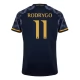 Real Madrid CF Rodrygo 11 Vieraspelipaita 2023-24 Jalkapallo Pelipaidat Peliasut