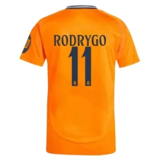 Real Madrid CF Rodrygo 11 Vieraspelipaita 2024-25 Jalkapallo Pelipaidat Peliasut