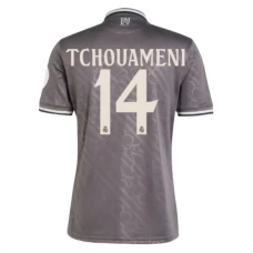 Real Madrid CF Tchouaméni 14 Kolmas Pelipaita 2024-25 Jalkapallo Pelipaidat Peliasut