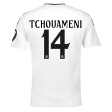 Real Madrid CF Tchouaméni 14 Kotipelipaita 2024-25 Jalkapallo Pelipaidat Peliasut