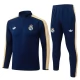 Real Madrid CF Tracksuit 2026-27 - 1-4 Zip Sininen