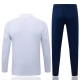 Real Madrid CF Tracksuit 2026-27 - 1-4 Zip Valkoinen