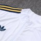 Real Madrid CF Tracksuit 2026-27 - 1-4 Zip Valkoinen