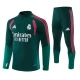 Real Madrid CF Tracksuit 2026-27 - 1-4 Zip Vihreä Punainen