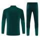 Real Madrid CF Tracksuit 2026-27 - 1-4 Zip Vihreä Punainen