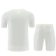 Real Madrid CF Tracksuit(Paita+Shorts) 2026-27 Beige