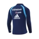 Real Madrid CF Treeni Collegepaita 2003-04 - 1-4 Zip Retro Sininen