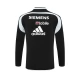 Real Madrid CF Treeni Collegepaita 2004-05 - 1-4 Zip Retro Musta