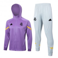 Real Madrid CF Treenitakki Suits 2024-25 - Huppari Violetti