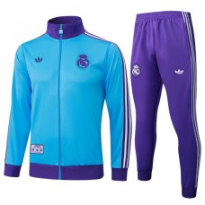Real Madrid CF Treenitakki Suits 2025-26 - Sininen