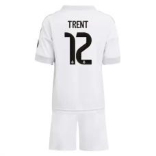 Real Madrid CF Trent 12 Lasten Kotipelipaita 2025-26 Jalkapallo Pelipaidat Peliasut