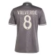 Real Madrid CF Valverde 8 Kolmas Pelipaita 2024-25 Jalkapallo Pelipaidat Peliasut