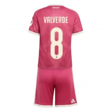 Real Madrid CF Valverde 8 Kolmospaita 2026-27 Lasten Pelipaita