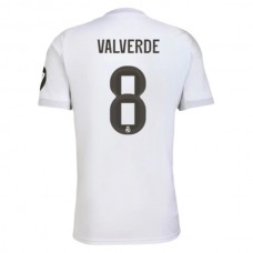 Real Madrid CF Valverde 8 Kotipelipaita 2025-26 Jalkapallo Pelipaidat Peliasut