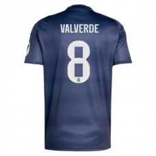 Real Madrid CF Valverde 8 Vieraspelipaita 2025-26 Jalkapallo Pelipaidat Peliasut