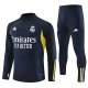 Real Madrid CF Verryttelypuku 2023-24 - 1-4 Zip Laivastonsininen