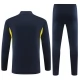 Real Madrid CF Verryttelypuku 2023-24 - 1-4 Zip Laivastonsininen