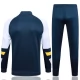 Real Madrid CF Verryttelypuku 2023-24 - 1-4 Zip Sininen
