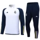 Real Madrid CF Verryttelypuku 2023-24 - 1-4 Zip Valkoinen