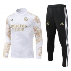 Real Madrid CF Verryttelypuku 2024-25 - 1-4 Zip Dragon Gold