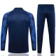 Real Madrid CF Verryttelypuku 2024-25 - 1-4 Zip Dragon Sininen