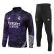 Real Madrid CF Verryttelypuku 2024-25 - 1-4 Zip Dragon Violetti