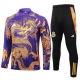 Real Madrid CF Verryttelypuku 2024-25 - 1-4 Zip Dragon Violetti
