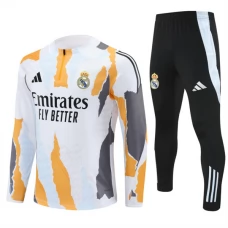 Real Madrid CF Verryttelypuku 2024-25 - 1-4 Zip Keltainen