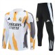 Real Madrid CF Verryttelypuku 2024-25 - 1-4 Zip Keltainen