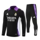 Real Madrid CF Verryttelypuku 2024-25 - 1-4 Zip Musta Violetti