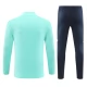 Real Madrid CF Verryttelypuku 2024-25 - 1-4 Zip Sininen