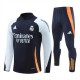 Real Madrid CF Verryttelypuku 2024-25 - 1-4 Zip Sininen