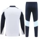 Real Madrid CF Verryttelypuku 2024-25 - 1-4 Zip Valkoinen